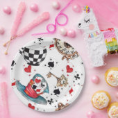 Alice im Wunderland Pappteller (Party)