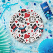 Alice im Wunderland Pappteller (Party)