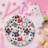 Alice im Wunderland Pappteller (Party)
