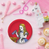 Alice im Wunderland Pappteller (Party)