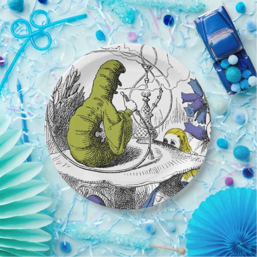 Alice im Wunderland Pappteller (Party)