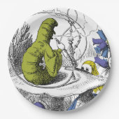 Alice im Wunderland Pappteller (Vorderseite)