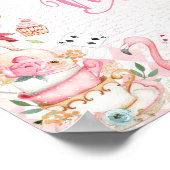 Alice im Wunderland Party Decke essen Me Table Sig Poster (Ecke)