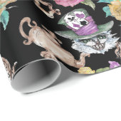 Alice im Wunderland Party Geschenkpapier (Rolleneckpunkt)