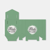 Alice im Wunderland Party - Mad Hatters Tea Party Geschenkschachtel (Ungefaltet)