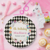 Alice im Wunderland Personalisierte Papierplatte Pappteller (Party)