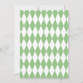 Alice im Wunderland Personalisiertes Party Einladung (Rückseite)