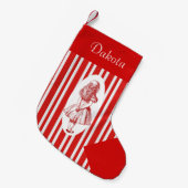 Alice im Wunderland personifizieren Kleiner Weihnachtsstrumpf (Vorderansicht (hängend))
