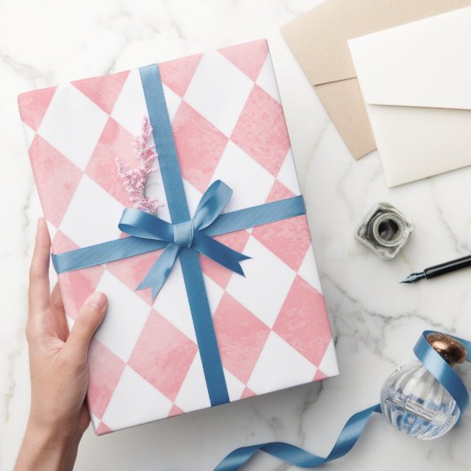 Alice im Wunderland Pink Wrapping Paper Geschenkpapier (Schenken)