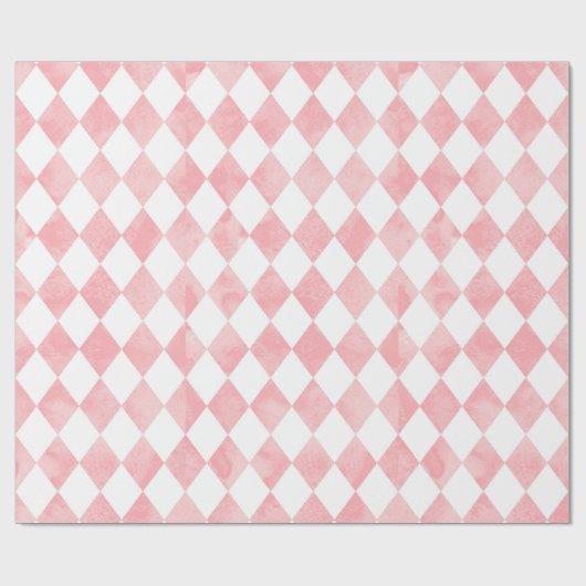 Alice im Wunderland Pink Wrapping Paper Geschenkpapier (Flach)