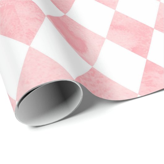 Alice im Wunderland Pink Wrapping Paper Geschenkpapier (Rolleneckpunkt)