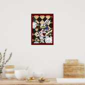 Alice im Wunderland-Plakatwerbung Poster (Küche)