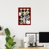 Alice im Wunderland-Plakatwerbung Poster (Heimbüro)