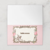 Alice im Wunderland, Platzkarte (Außenseite Aufgefaltet)