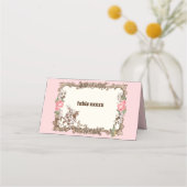 Alice im Wunderland, Platzkarte (Vorderseite)