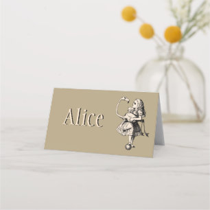 Alice im Wunderland Platzkarte