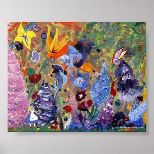 Alice im Wunderland Poster (Vorne)