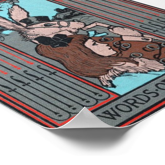 Alice im Wunderland Poster (Ecke)