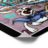 Alice im Wunderland Poster (Ecke)