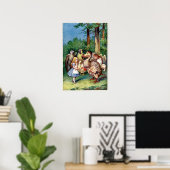 Alice im Wunderland Poster (Heimbüro)