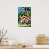 Alice im Wunderland Poster (Küche)