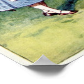 Alice im Wunderland Poster (Ecke)