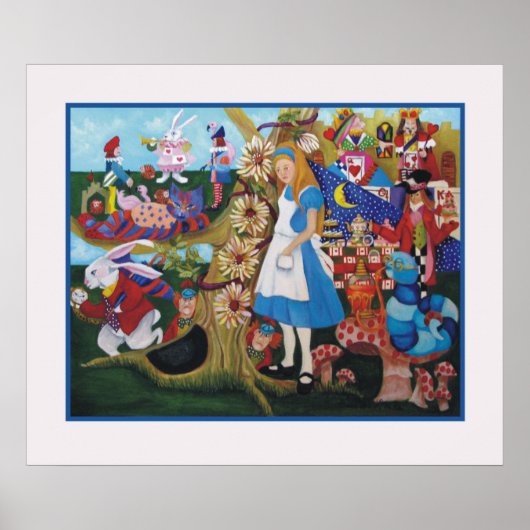 Alice im Wunderland Poster (Vorne)