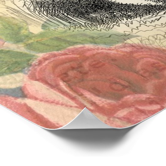 Alice im Wunderland Poster (Ecke)