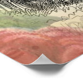 Alice im Wunderland Poster (Ecke)