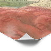 Alice im Wunderland Poster (Ecke)