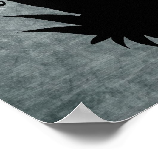 Alice im Wunderland Poster (Ecke)