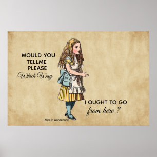 Alice im Wunderland Poster
