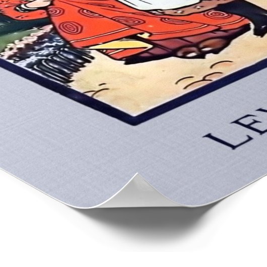 Alice im Wunderland Poster (Ecke)