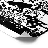 Alice im Wunderland Poster (Ecke)