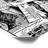 Alice im Wunderland Poster (Ecke)