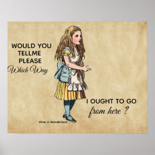 Alice im Wunderland Poster