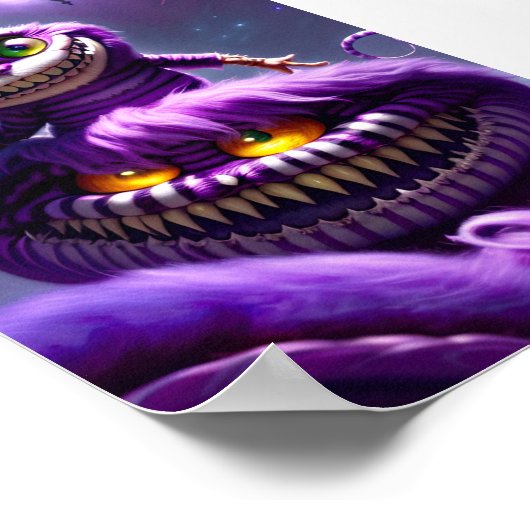 Alice im Wunderland Poster (Ecke)