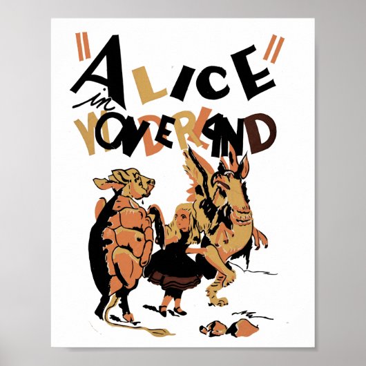ALICE IM WUNDERLAND POSTER (Vorne)