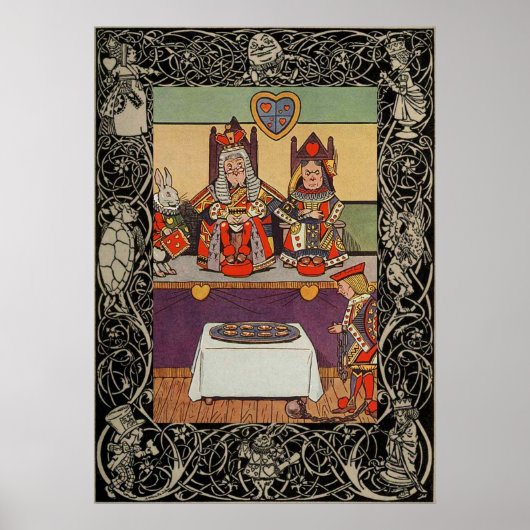 Alice im Wunderland Poster (Vorne)