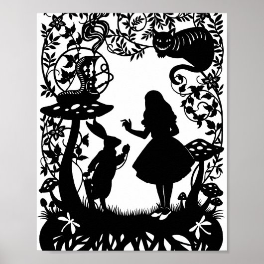Alice im Wunderland Poster (Vorne)