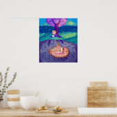 Alice im Wunderland Poster (Küche)