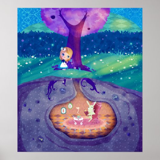 Alice im Wunderland Poster (Vorne)