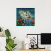 Alice im Wunderland Poster Print (Heimbüro)
