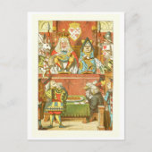 Alice im Wunderland Postkarte (Vorderseite)