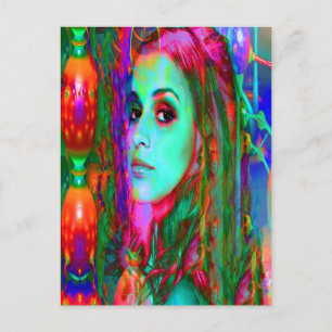 Alice im Wunderland Postkarte