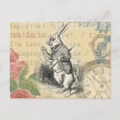 Alice im Wunderland Postkarte (Vorderseite)
