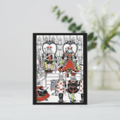 Alice im Wunderland Postkarte (Stehend Vorderseite)
