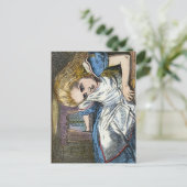 ALICE IM WUNDERLAND POSTKARTE (Stehend Vorderseite)