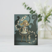 Alice im Wunderland Postkarte (Stehend Vorderseite)
