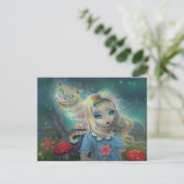 Alice im Wunderland Postkarte (Stehend Vorderseite)